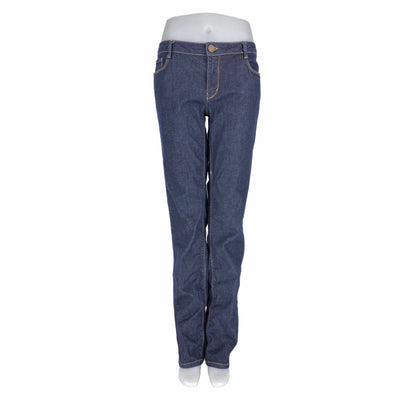 Zara 10$ to 25$
34&quot; Waist
41&quot; Length
Excellent Condition
Jeans
Navy
Orange
Size 12
Women
Yellow
Zara