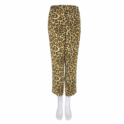 H&amp;M 10$ to 25$
32&quot; Waist
37&quot; Length
_label_New With Tags
Black
Brown
Elastic Waist
H&amp;M
Leopard Print
New With Tags
Pants
Size 10
Trousers
W0064-2401
Women