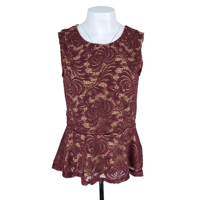 Another Story 10$ to 25$
16.5&quot; Chest
22&quot; Length
Another Story
Beige
Burgundy
Excellent Condition
Size Medium
Sleeveless Top
Tops
W0094-3516
Women