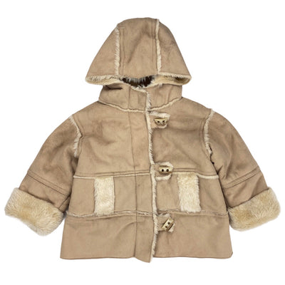 Krickets Elite 10$ to 25$
12.5&quot; Chest
13&quot; Length
Beige
Button Up
Coats &amp; Jackets
Excellent Condition
G0018-1108
Girls
Krickets Elite
Shearling Jacket
Size 12 Months