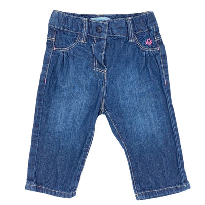 Obaïbi 10$ to 25$
13&quot; Length
14.5&quot; Waist
Blue
Excellent Condition
G0018-1111
Girls
Jeans
Obaïbi
Pink
Size 6 Months
