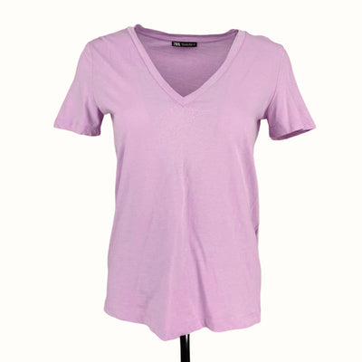 Zara 18&quot; Chest
24&quot; Length
Excellent Condition
Purple
Short Sleeve T-Shirt
Size Small
Tops
Under 10$
V Neckline
W0039-1478
Women
Zara