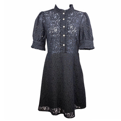 Zara 16&quot; Chest
25$ to 50$
32&quot; Length
Black
Button Up
Casual Dress
Dresses
Excellent Condition
Lace Detail
Silver
Size XS
W0029-1152
Women
Zara