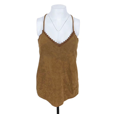 Zara 10$ to 25$
14&quot; Chest
24&quot; Length
Brown
Excellent Condition
Size Medium
Sleeveless Top
Tops
W0098-3665
Women
Zara
