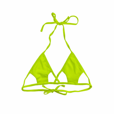 Unbranded 12&quot; Length
14.5&quot; Chest
Excellent Condition
Green
Halter Neckline
Neon Green
Size Small
Swimsuit Top
Swimwear
Unbranded
Under 10$
W0062-2332
Women