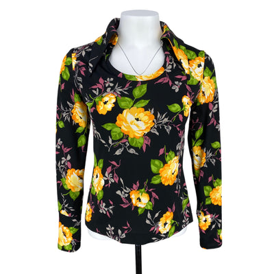 Unbranded 10$ to 25$
17&quot; Chest
21&quot; Length
Black
Excellent Condition
Floral Print
Green
Long Sleeve Top
Pink
Size Small
Tops
Unbranded
W0081-3066
Women
Yellow
