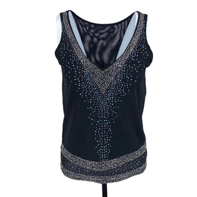 Unbranded 10$ to 25$
24&quot; Length
Black
Blue
Excellent Condition
Purple
Sequins
Silver
Size Medium
Sleeveless Top
Tops
Unbranded
W0085-3208
Women