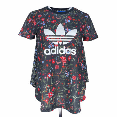 Adidas 18&quot; Chest
25&quot; Length
25$ to 50$
Adidas
Blue
Excellent Condition
Floral Print
Green
High Front / Low Back
Low Front / High Back
Red
Short Sleeve T-Shirt
Size Medium
Tops
W0034-1302
White
Women