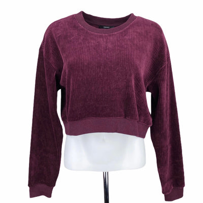 Forever 21 10$ to 25$
17&quot; Length
21.5&quot; Chest
Burgundy
Excellent Condition
Forever 21
Long Sleeve Top
Size Large
Tops
W0036-1398
Women
